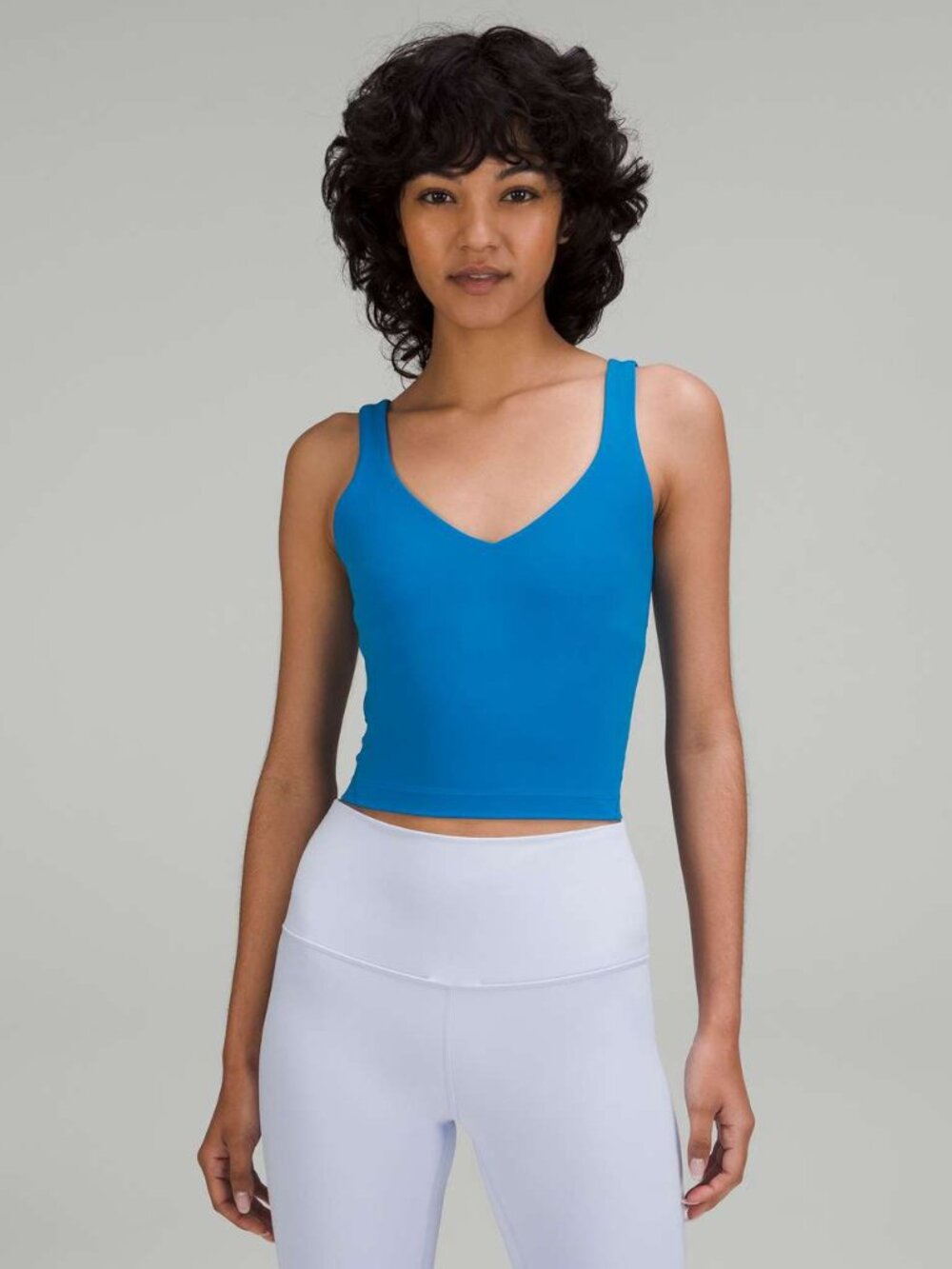 LULULEMON Blue Align Crop Tank Top XS